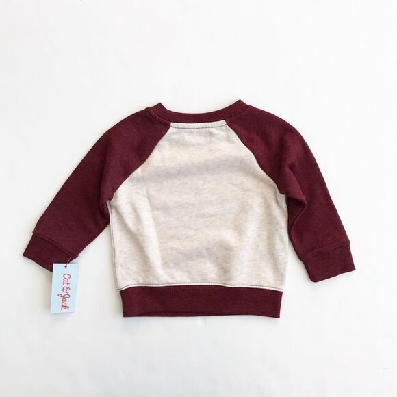 Cat & Jack NWT never loose wonder sweatshirt 12m - Picture 4 of 4